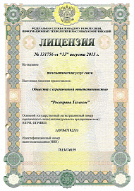 Лицензия на телематику